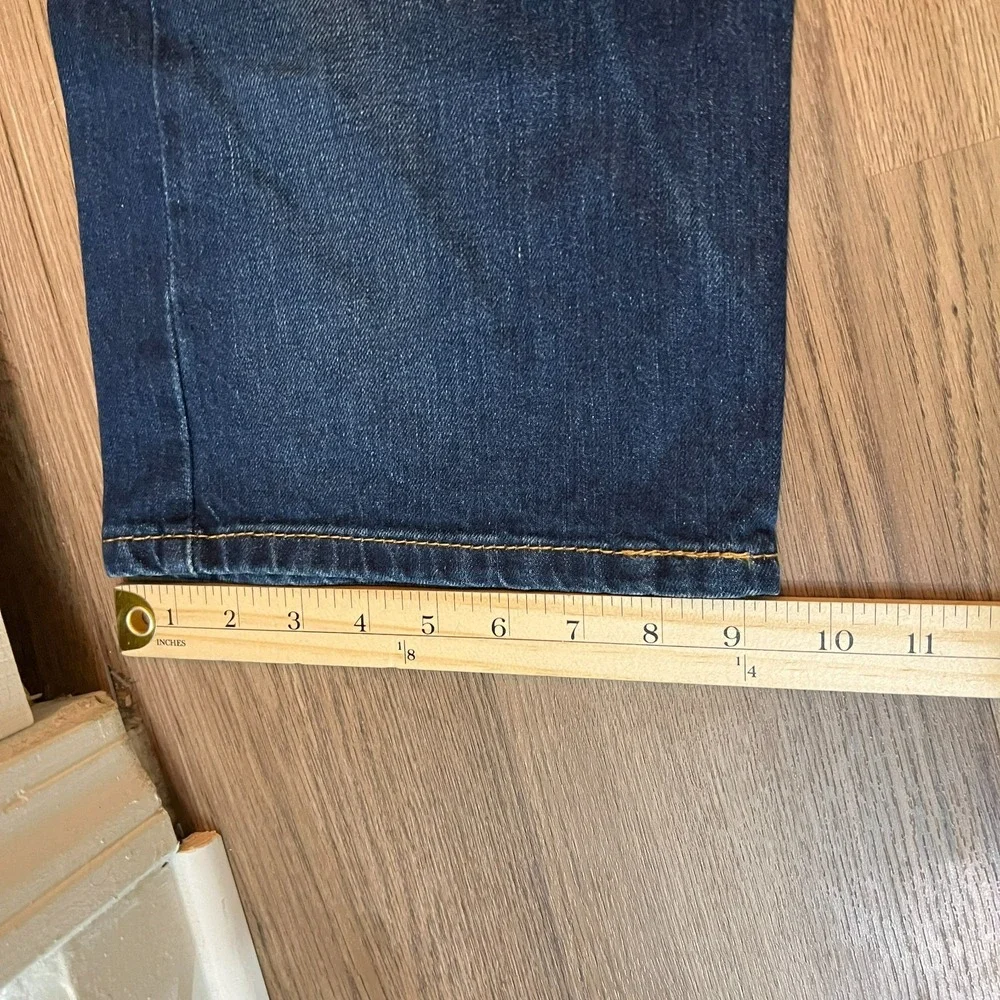 Levi's 569 Loose Straight Jeans Dark Wash Skater Cowboy Y2K Measures 38x32